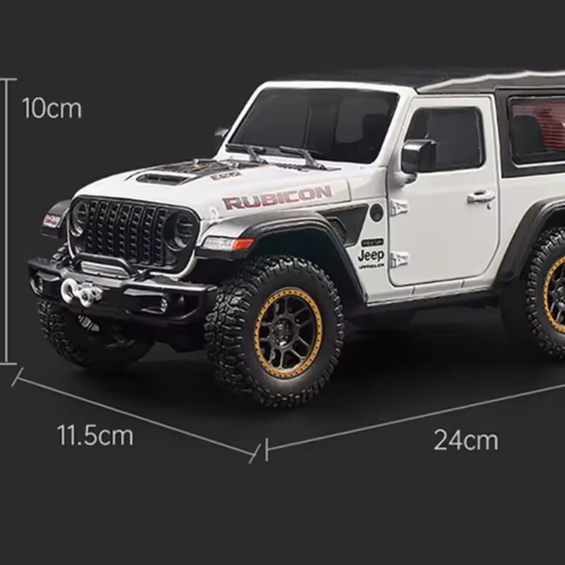1:18 Diecast Rubicon Jeep Wrangler Model - Image 5