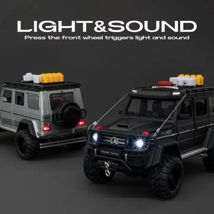 1:24 Diecast Mercedes Brabos Travel G550-4x4 - Image 2