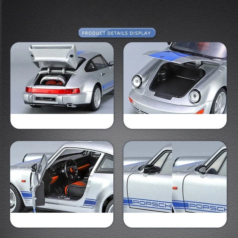 1:24 Diecast Porsche 964 Model Car - Image 3