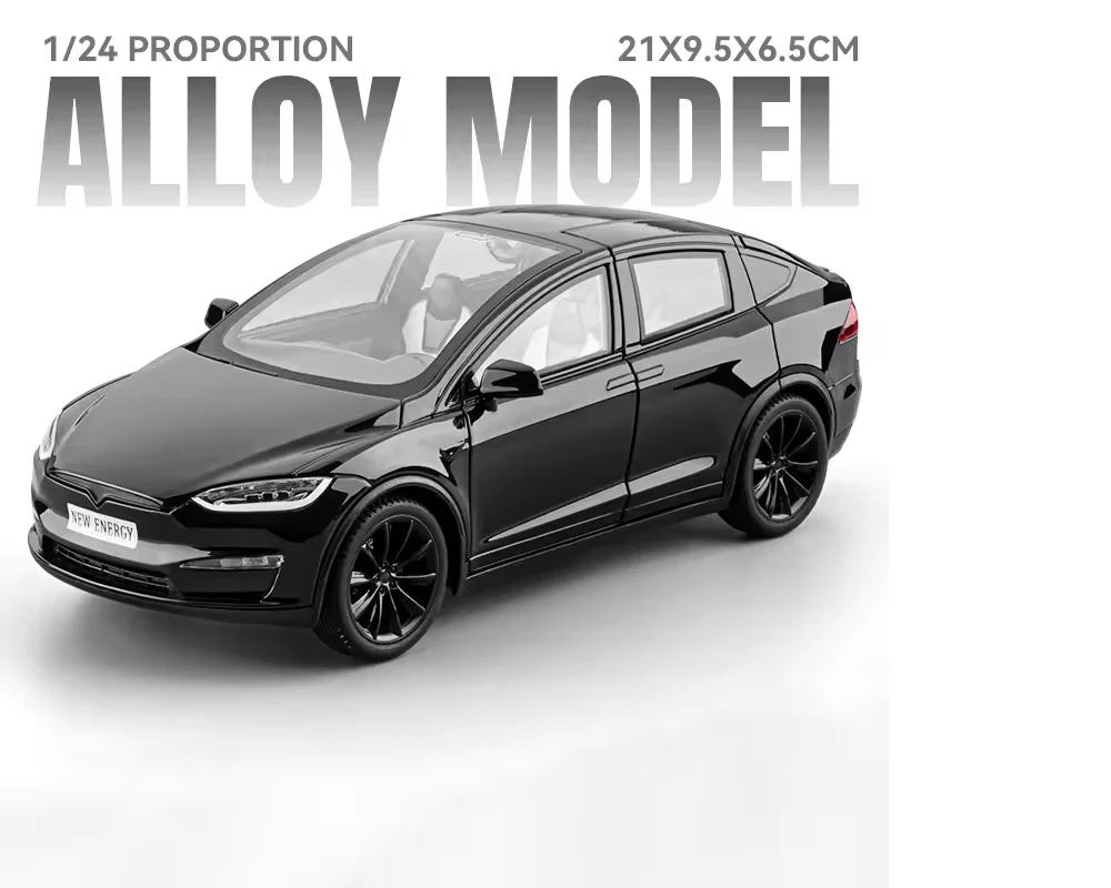 1:24 Diecast Tesla Model X Car - Image 9