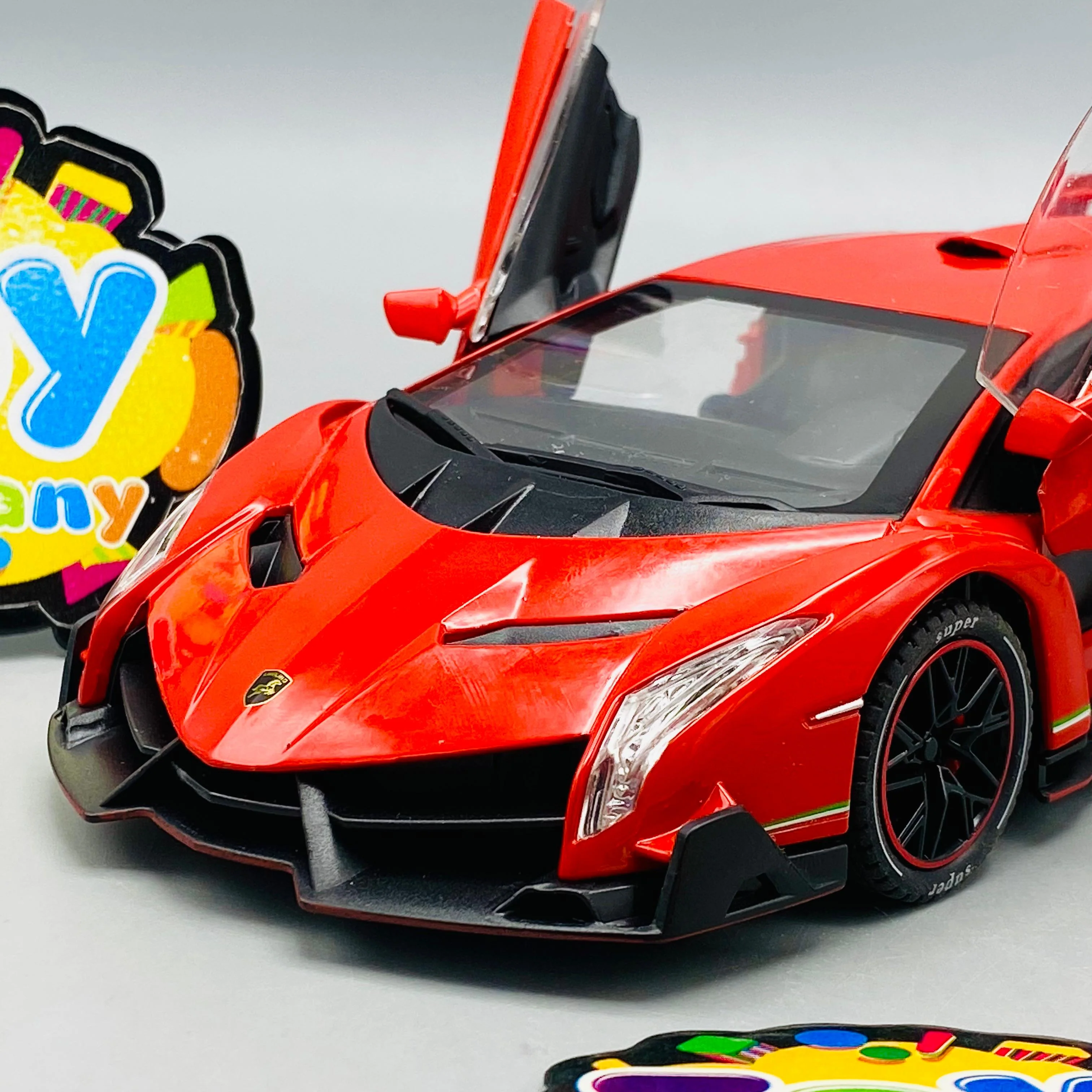 1:24 RC Diecast Lamborghini Veneno Model - Image 6