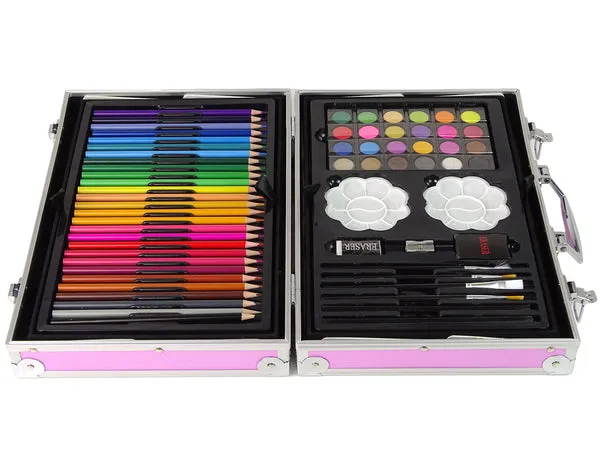 145Pcs Premium Unicorn Themed Kids Painting Kit Briefcase - Image 10