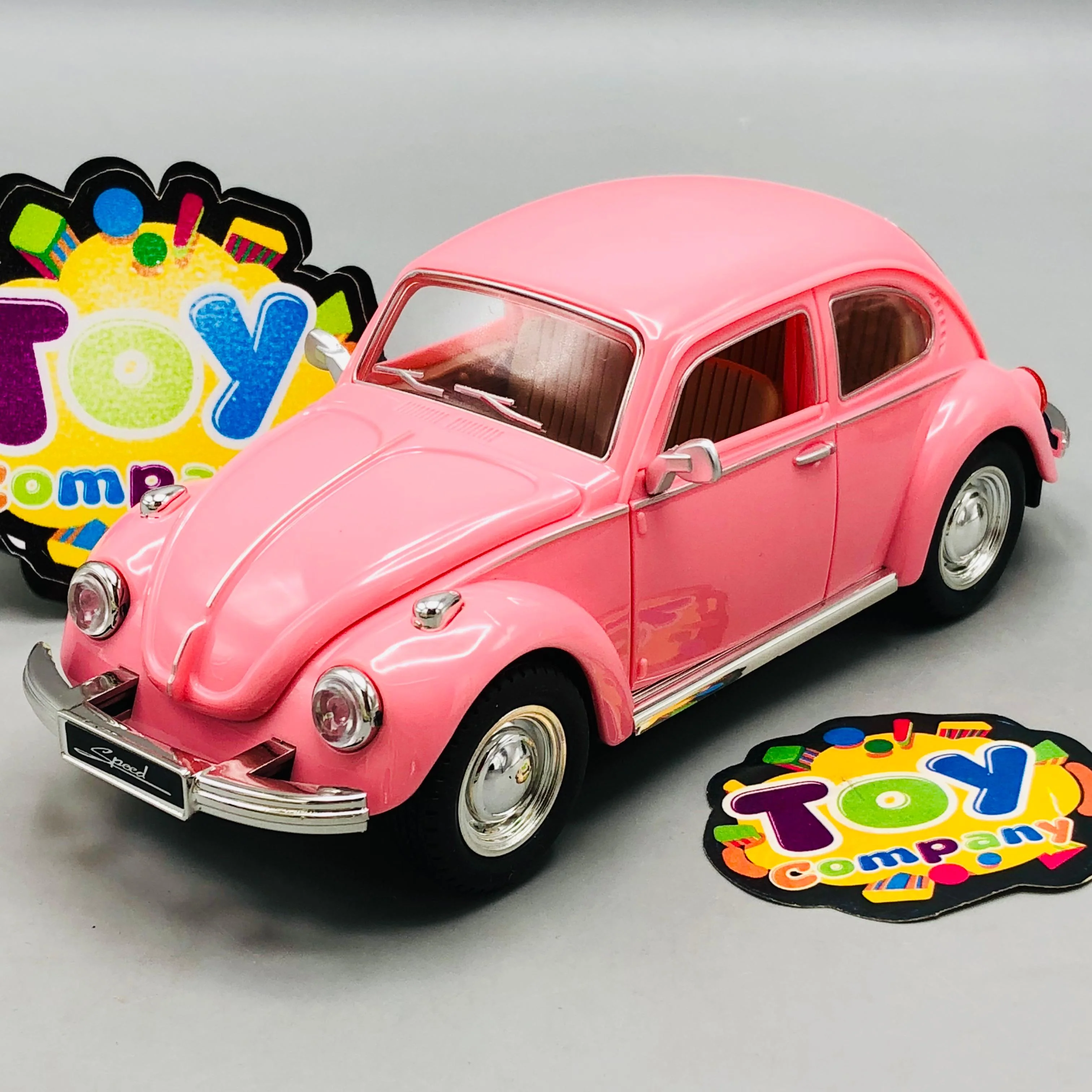 1Pc ABS Inertial Volkswagen Beetle Model - Image 3