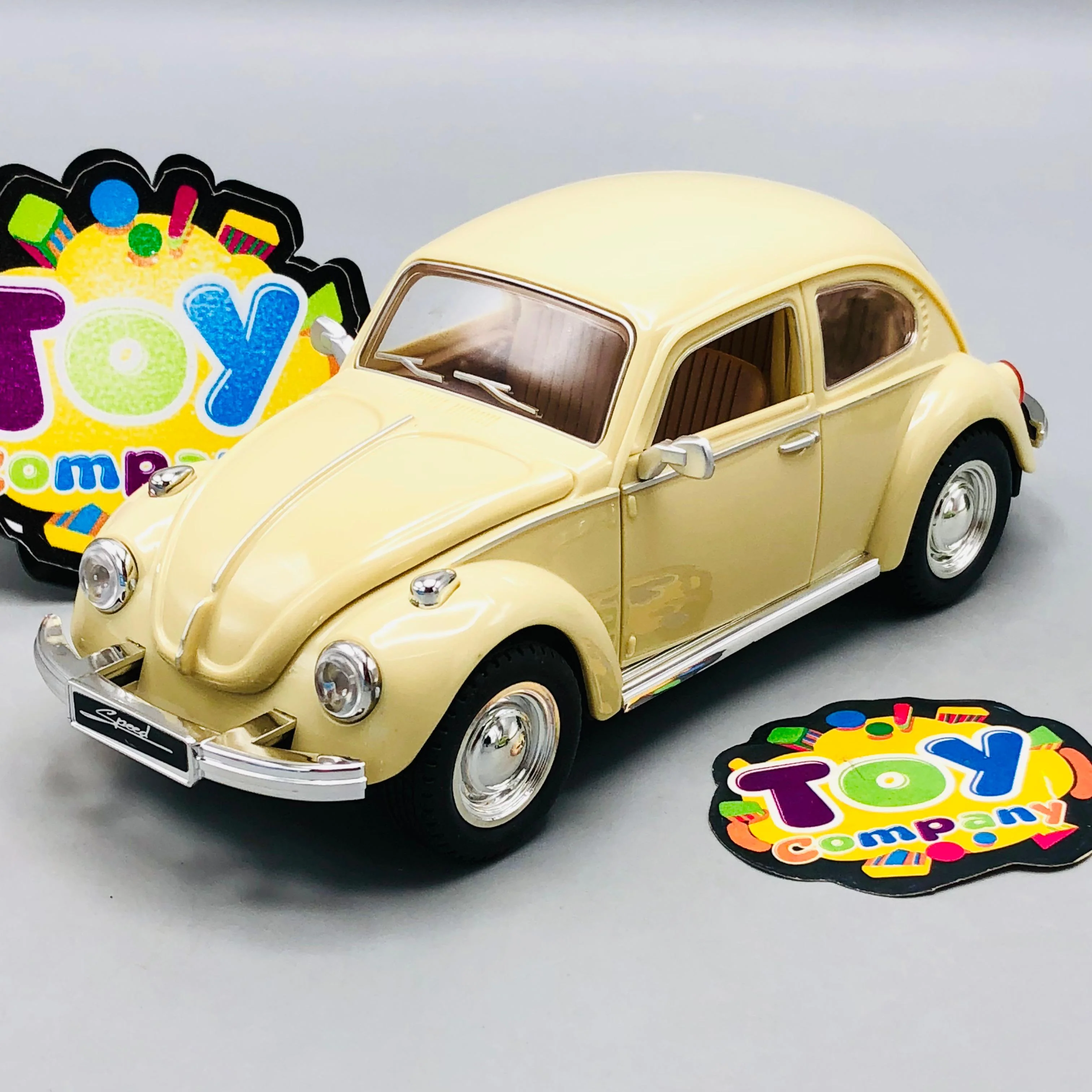 1Pc ABS Inertial Volkswagen Beetle Model - Image 6
