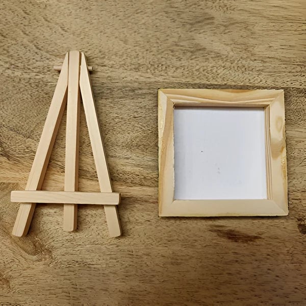 1Pc Mini Canvas Painting Board - Assortment - Image 6
