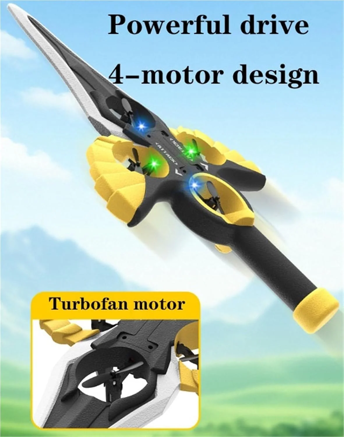 2.4G RC Sword Flying Aircraft Model - Image 11