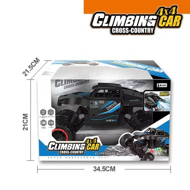 2.4GHz RC 4x4 Off-Road Climbing Spray Truck - Image 6