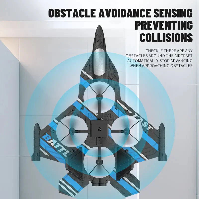 2.4GHz RC Fighter Drone Aircraft Model - Image 4