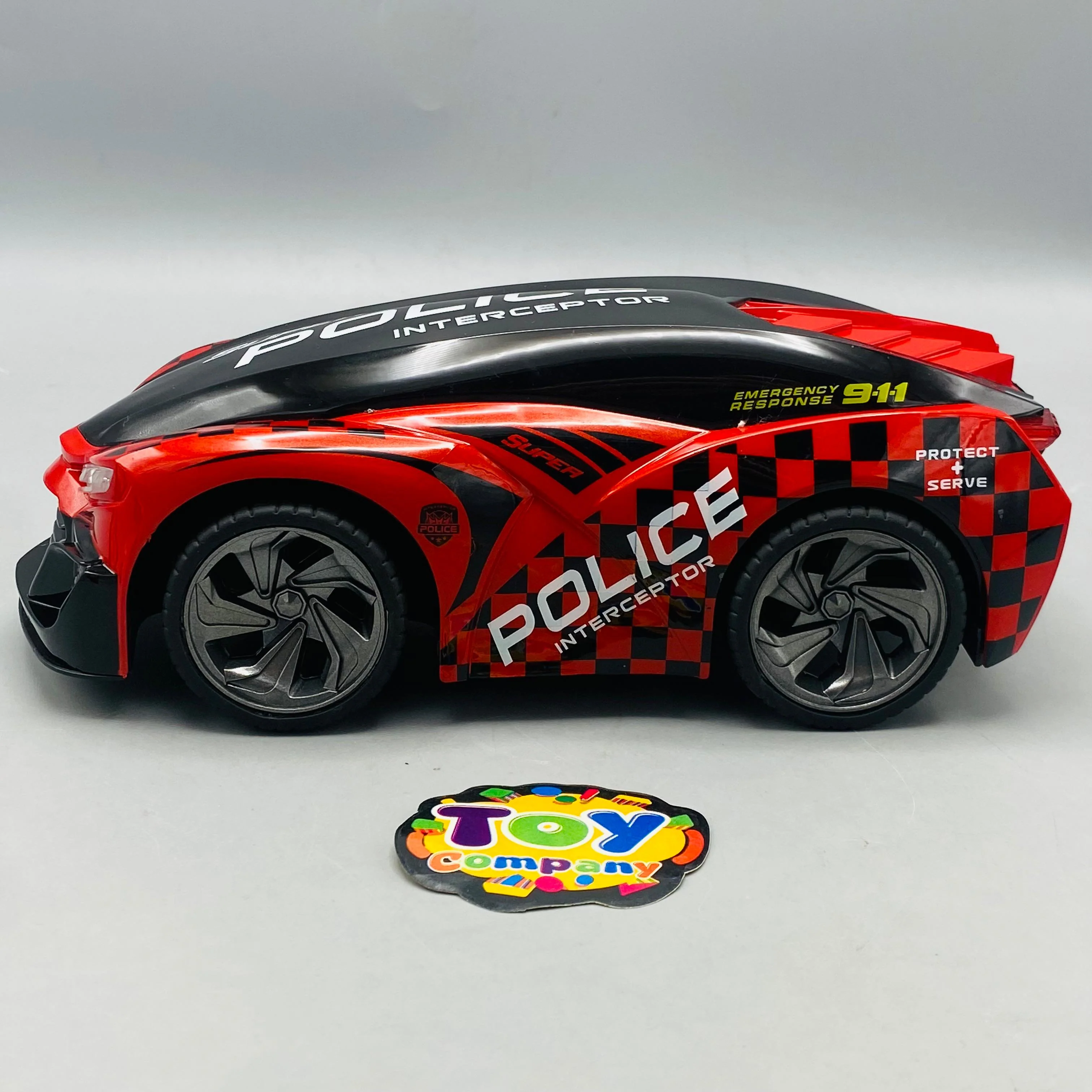 2.4GHz RC Voice Broadcast Police Car - Image 4