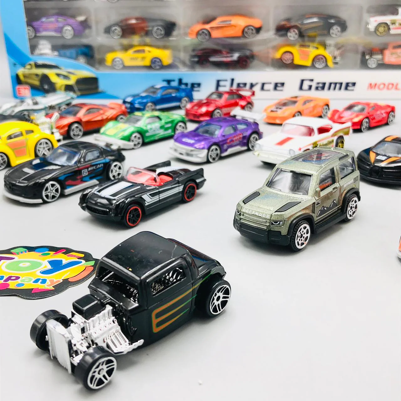 20Pcs Hot Wheels Diecast Mini Inertial Cars Set - Image 6