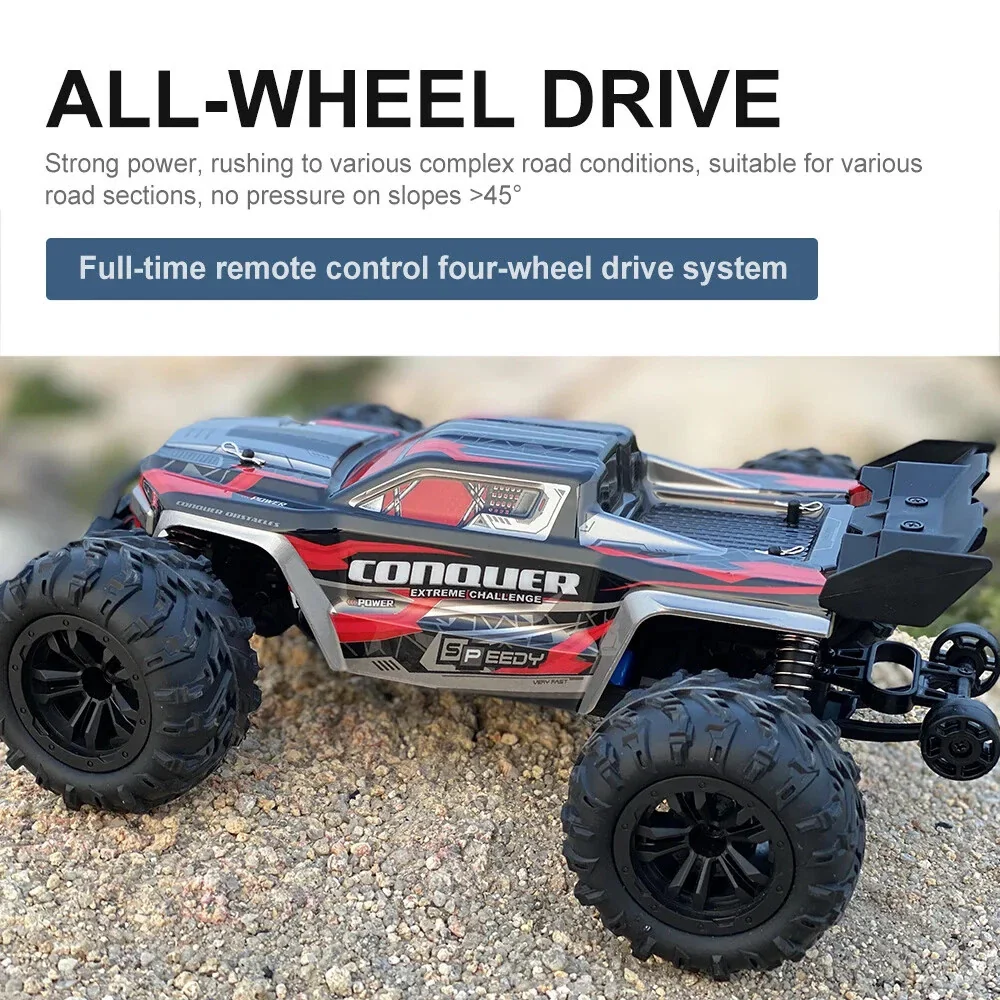 38Km/h RC 1:16 Conquer 4x4 Off-Road Truck - Image 11