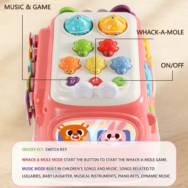 6in1 Multi-functional Baby Activity Car - Image 6
