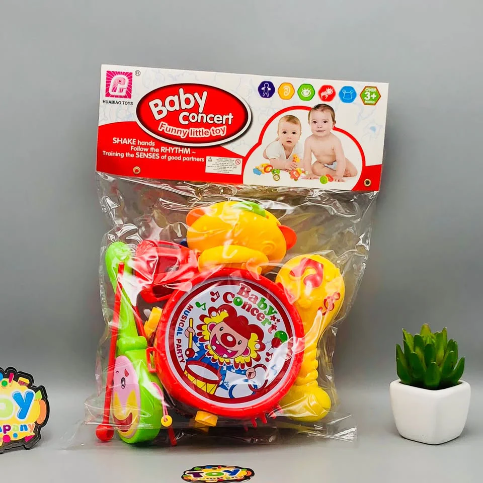 8Pcs Premium Baby Concert Rattles Set - Image 7