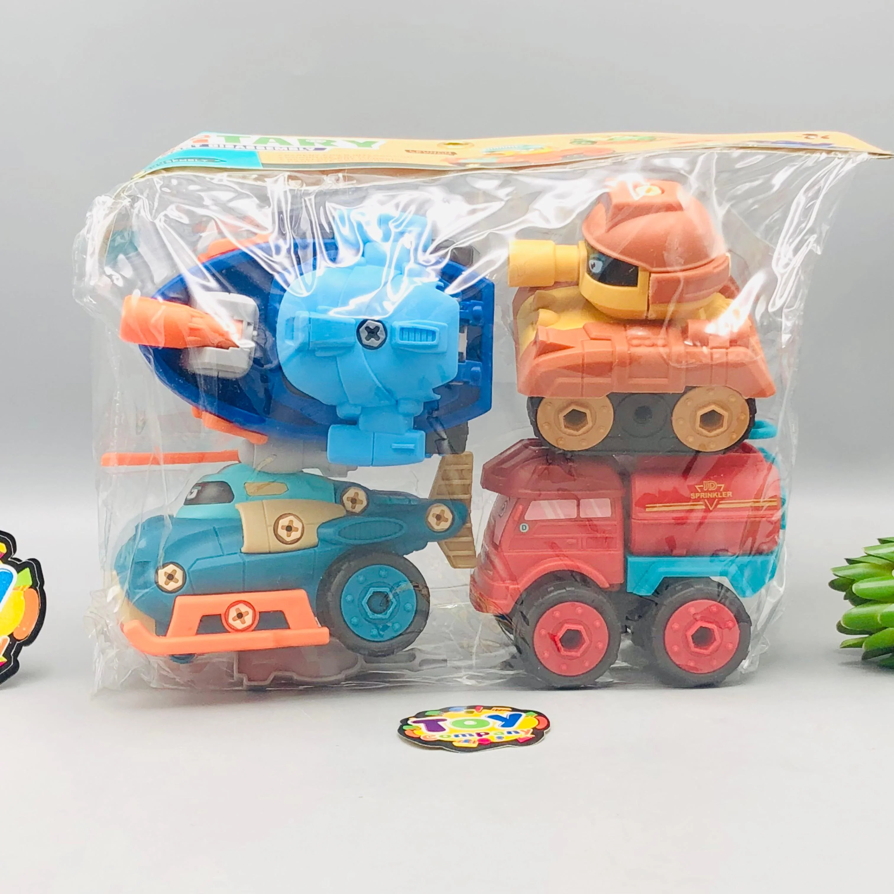 DIY 4Pcs Military Screw Vehicles - Image 11