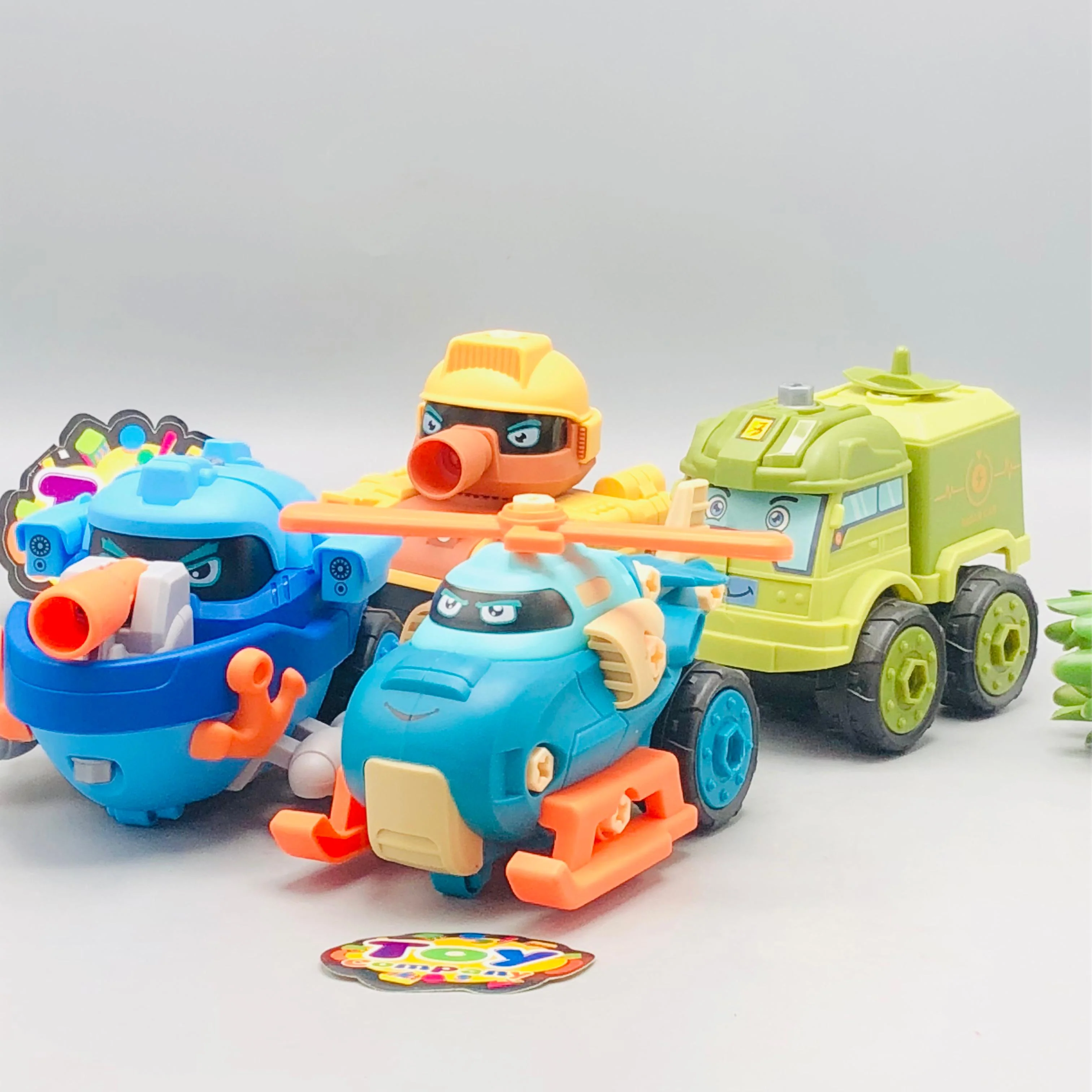 DIY 4Pcs Military Screw Vehicles - Image 7