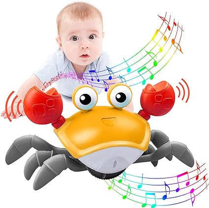 Electric Induction Crawling Musical Crab With Lights - Image 3