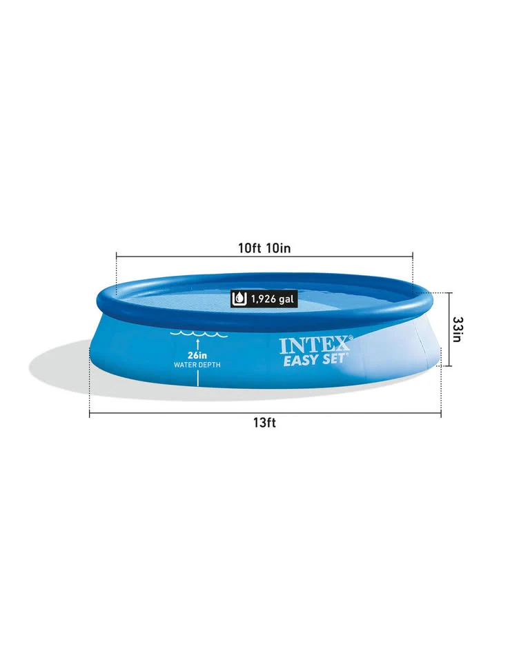 INTEX Easy Set Pool 13'X33" With Filter Pump "H" - Image 3
