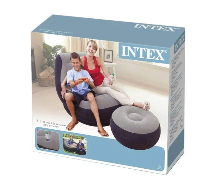 INTEX Inflatable Ultra Lounge Sofa (99 x 130 x 76 cm) - Image 4