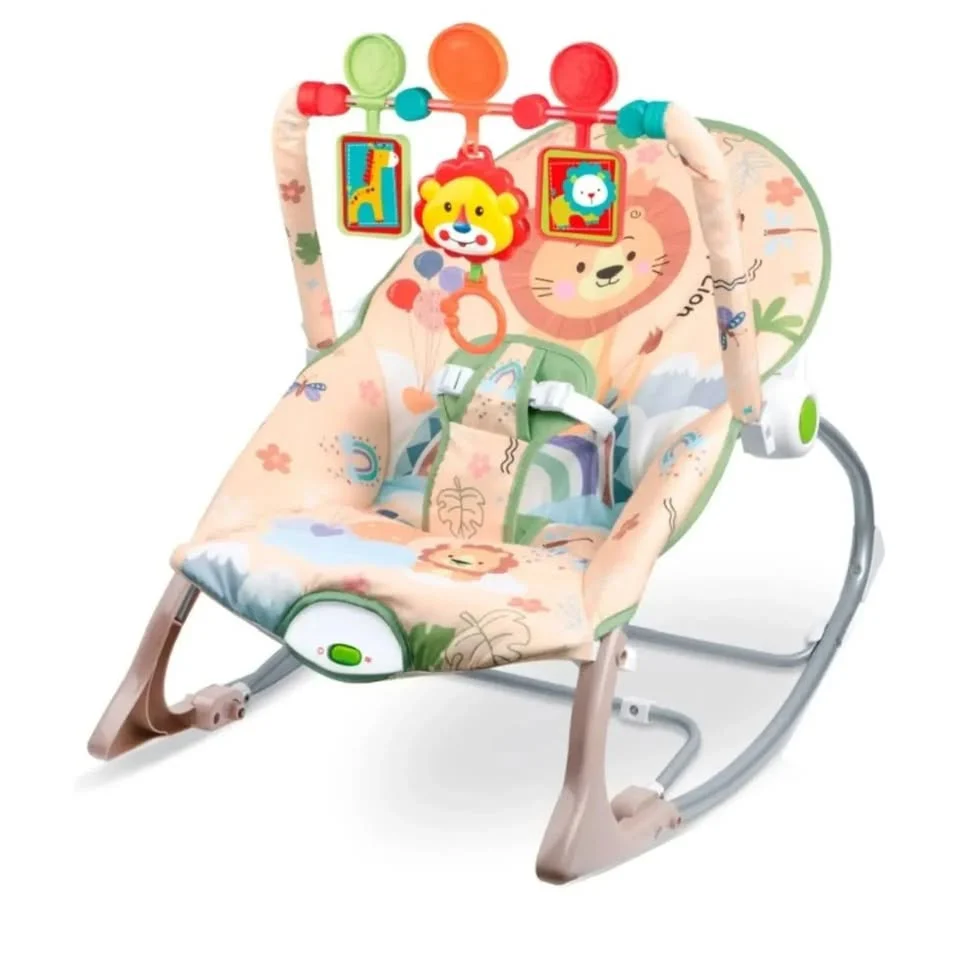 Lion Infant To Toddler Baby Musical Rocker - Image 3