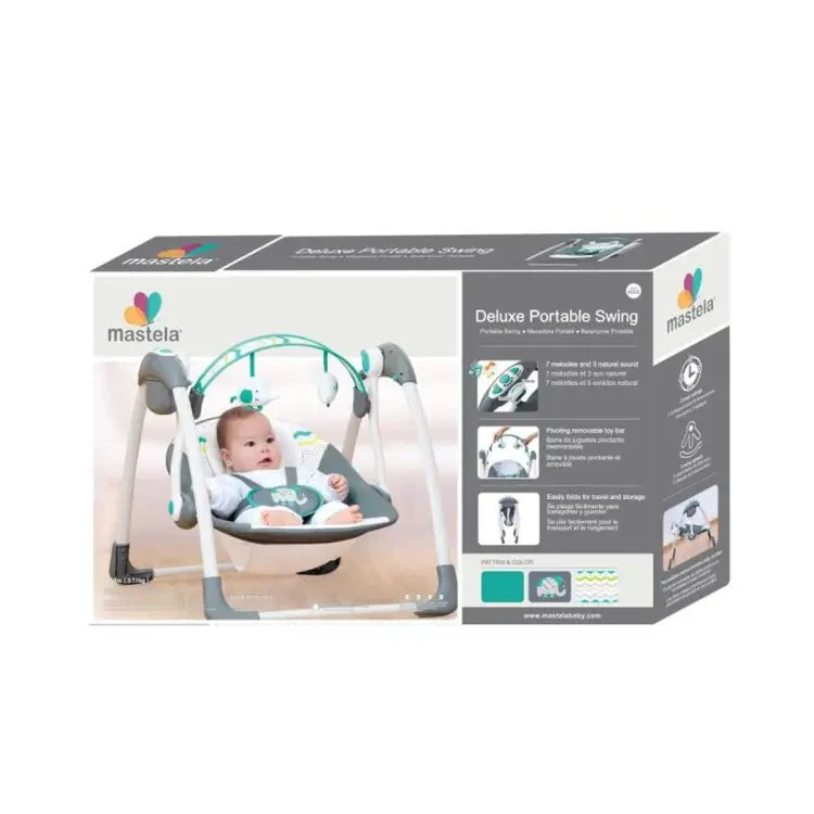 Mastela Deluxe Portable Baby Swing - Image 8