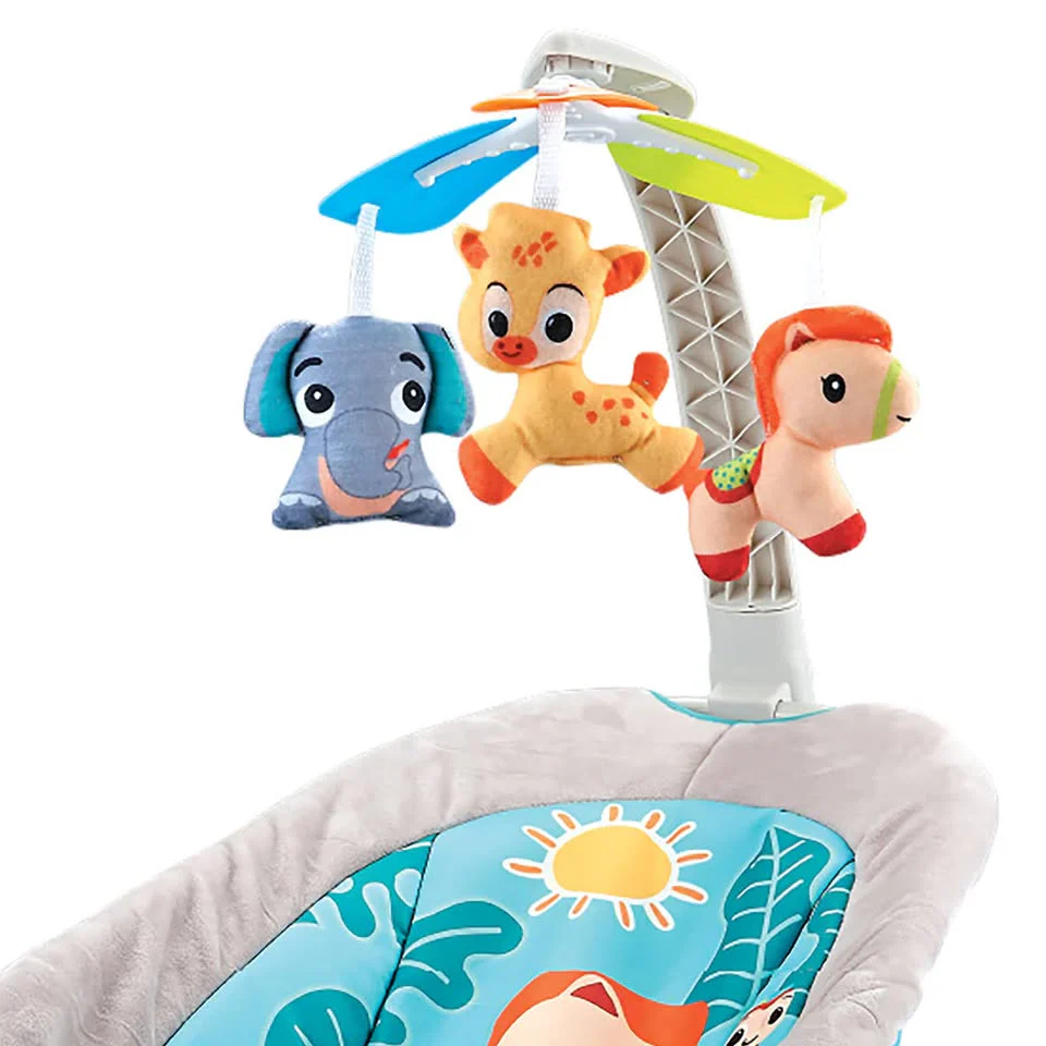 Multi-functional 2in1 Musical Baby Rocking Cradle - Blue - Image 5