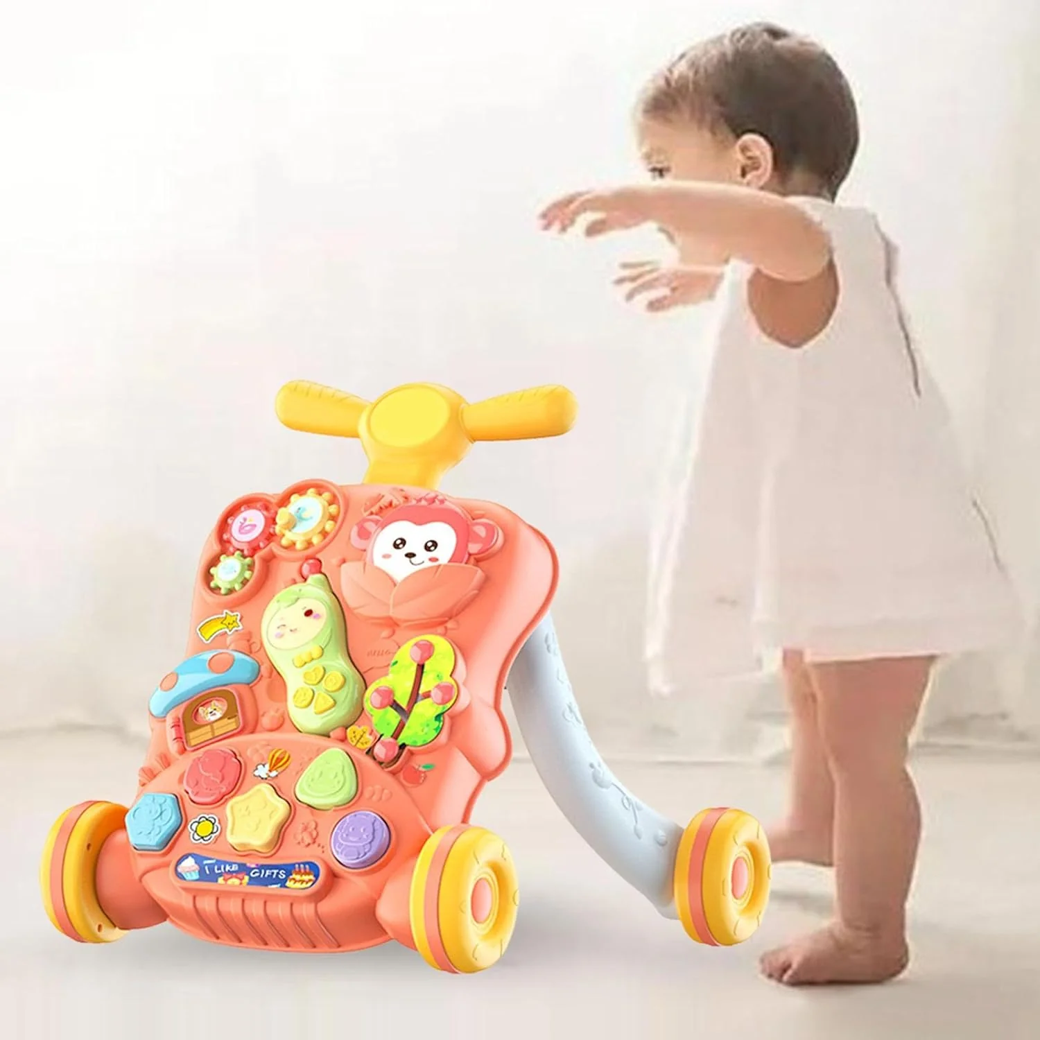 Multi-functional Baby Puzzle Activity Walker - Image 2