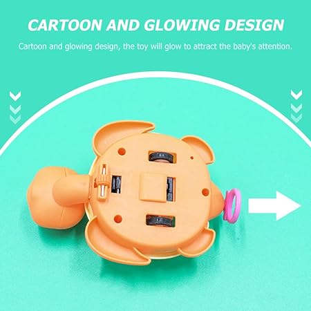 Pull Along Turtle Light-up Toy - 1Pc - Image 8
