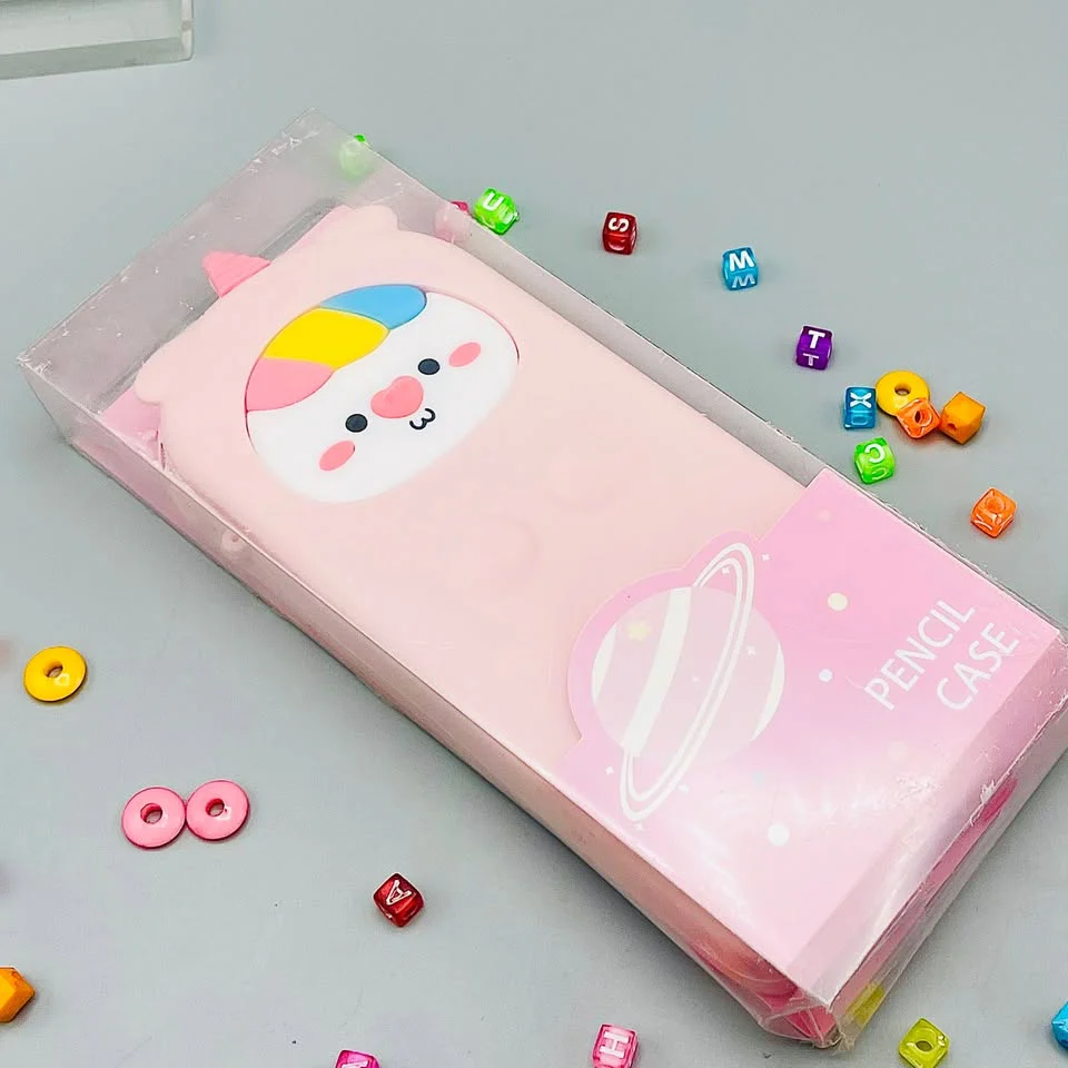 Silicone Pencil Pouch-Kitty Character - Image 4